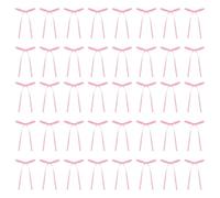 CHROMACRAFT 40 Uds. De Decoraciones para Pasteles con Lazo, Decoraciones para Pasteles De Mujer, Decoraciones Simples para Pasteles, Artículos para Fiestas, Suministros para Hornear Postres