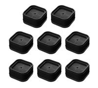 CHROMACRAFT 8 Almohadillas Antigolpes para Lavadora, Almohadillas Antideslizantes para Muebles, Almohadillas Elevadoras para Muebles, Accesorios para Muebles, Almohadillas Cuadradas para Muebles