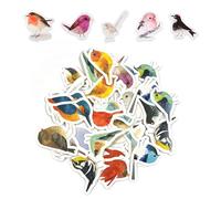 CHROMACRAFT 92 Pegatinas De Gorriones, Pegatinas De Dibujos Animados, Lindas Pegatinas De Animales, Se Pueden Usar para Decorar Álbumes De Recortes, Diarios, Computadoras Y Botellas De Agua.