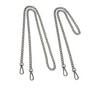 CHROMACRAFT Cadenas De Metal para Bolsos De 2 Piezas, Cadenas De Repuesto para Bolsos De Hombro, Materiales para Bolsos DIY, Cadenas para Bolsos Simples Y Modernas