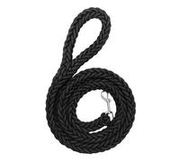 CHROMACRAFT Correa Trenzada De 1 Pieza, Correa para Mascotas, Correa Fuerte, Accesorios De Viaje para Mascotas, Correa Duradera (Negro)