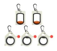 CHROMACRAFT Organizador De Bridas para Cables Redondo De 3 Uds Y Organizador De Bridas para Cables Rectangular De 2 Uds, Accesorios De Almacenamiento para Bridas De Cables