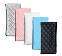 CHROMACRAFT Paquete De 5 Bolsas De Almacenamiento Para Gafas, Bolsa De Cuero Para Gafas, Bolsa Para Gafas Sencilla Y Moderna, Bolsa Portátil Para Gafas, Accesorios Para Gafas