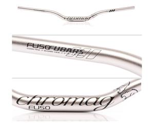 Chromag Manillar elevado Fubars FU50 31.8 50 mm rojo