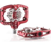Chromag Pedales de clip Pilot rojo