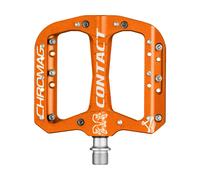 Chromag Contact Pedales planos orange