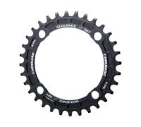 Chromag Plato Sequence SRAM X-Sync 4-Arm, círculo de agujeros de 104 mm negro 32 dientes