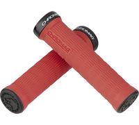 Chromag Puños de manillar Dune Lock-On rojo 134 mm