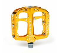 Chromag SCARAB Plataforma Pedales Buje Y Sellado Rodamientos Aluminio Cuerpo Oro