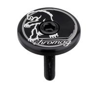 Chromag Tapa Ahead Top Cap negro 1 1/8"