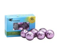 Chromax metálico M5 Pelotas de Golf de Colores (Pack de 6), BCM56-PURP, Morado