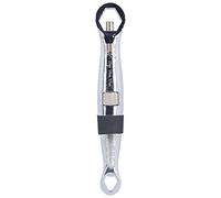 Chrome Alloy Wrench Set | 23 Pcs Metric & Imperial Detachable Box End Wrench | High Hardness Forged Steel Tool for Automotive/Machinery/DIY | 7.8 Inch Double End Design