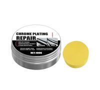 Chrome Cleaner - Metal Polishing Solution for Bathroom | Streak Free Cleaning Liquid with Shine Restoration Formula, Rust Removal Care Product for Faucets Mirrors Appliances