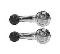 Chrome Door Window Crank Handle Pair Set for Pontiac, Cadillac, Chevy, Olds, Buick - 1732326 20348200