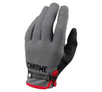 Chrome Industries - Cycling Gloves 2.0 Grey Black - Talla M - Gris Gris M