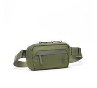 Chrome Industries Sabin - Bolsa bandolera ligera con bolsillos internos y externos, ideal para viajes, transporte diario, Verde (Moss)
