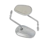 CHROME REARVIEW SIDE MIRRORS for HARLEY SPORTSTER XL 883 1200 DYNA ...