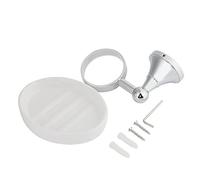 Chrome Soap de Cerámica con Mejores Ventas Superventas Tenedor Simple de La Jabonera Que Cuelga Los Accesorios del Cuarto de Baño del Hardware del Cuarto de Baño