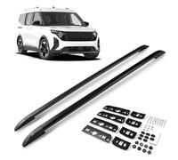 CHROMEMASTER | Barras Portaequipajes, Rieles de Techo Compatible con Ford Tourneo Courier 2023+; Se Utilizan para el Montaje de Portaequipajes de Techo, Cajas de Techo o Portabicicletas; Aluminio