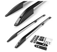 CHROMEMASTER | Barras Portaequipajes, Rieles de Techo Compatible con Ford Tourneo Custom L1 | SWB Corto 2023+; Se Utilizan para el Montaje de Portaequipajes de Techo, Cajas de Techo o Portabicicletas