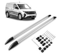 CHROMEMASTER | Barras Portaequipajes, Rieles de Techo Compatible con Ford Transit Courier 2023+; Se Utilizan para el Montaje de Portaequipajes de Techo, Cajas de Techo o Portabicicletas; Aluminio