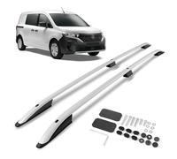 CHROMEMASTER | Barras Portaequipajes, Rieles de Techo Compatible con Nissan Townstar EV L2 Largo 2022+; Se Utilizan para el Montaje de Portaequipajes de Techo, Cajas de Techo o Portabicicletas