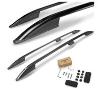 CHROMEMASTER Barras Portaequipajes, Rieles de Techo Compatible con Renault Kangoo L1 Standard Corto 2008-2022; Se Utilizan para el Montaje de Portaequipajes de Techo, Cajas de Techo o Portabicicletas