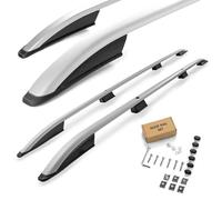 CHROMEMASTER | Barras Portaequipajes, Rieles de Techo Compatible con Renault Trafic L1 | SWB Corto 2001-2014; Se Utilizan para el Montaje de Portaequipajes de Techo, Cajas de Techo o Portabicicletas