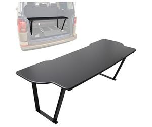CHROMEMASTER - Compatibile con VW T6.1 2019+ Multivan - Letto Pieghevole per Auto, Prolunga del Letto Multiflexboard per Camper, Letto da Campeggio, Scaffale, Tavolo - Accessorio per il Camper