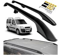 CHROMEMASTER | Compatible con Fiat Doblo Long 2001-2010 | Barras Portaequipajes, Rieles de Techo; Se Utilizan para el Montaje de Portaequipajes de Techo, Cajas de Techo o Portabicicletas; Aluminio