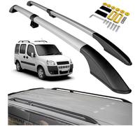CHROMEMASTER | Compatible con Fiat Doblo Long 2001-2010 | Barras Portaequipajes, Rieles de Techo; Se Utilizan para el Montaje de Portaequipajes de Techo, Cajas de Techo o Portabicicletas; Aluminio
