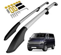 CHROMEMASTER | Compatible con VW T6.1 Caravelle Short 2019-2023 | Barras Portaequipajes, Rieles de Techo; Se Utilizan para el Montaje de Portaequipajes de Techo, Cajas de Techo o Portabicicletas
