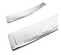 CHROMEMASTER - Protector de Parachoques - Compatible con Peugeot Traveller a Partir de 2017 | Acero Inoxidable Pulido - Tira Protectora Protege la Pintura del Parachoques Trasero de Daños