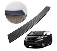CHROMEMASTER | Protector de Parachoques | Compatible con Toyota Proace 2016- Compact L1, Medium L2 | Poliuretano plástico, Negro Mate | Tira Protectora Protege la Pintura del Parachoques