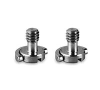 ChromLives Adaptador de Tornillo 1/4 Pulgadas Cámara D-Ring Tornillo de Liberación Rápida Tornillo de Trípode Adaptador Adaptador DSLR Accesorios de la Plataforma de la Cámara- Paquete de 2