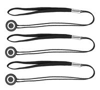 Chromlives Tapa Lente Correa Titular de Tapa de Lente Correa para Tapa del Objetivo Compatible con la Cámara Réflex Digital DSLR Cámara Canon/Nikon/Sony/Panasonic/Fujifilm y más (3Pack)