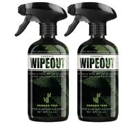 Chronic Wipeout Spray eliminador de olores de humo para olores fuertes, altamente eficaz para desodorizar hogares, ropa, coches, oficina, manos y cabello de olores de humo, 2 botellas de 16 onzas,