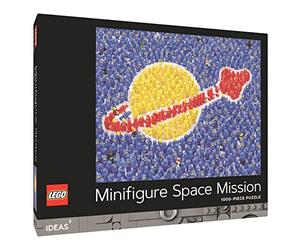 Chronicle Books 9781797214146 Jigsaw Puzzle, Lego Ideas Minifigure Space Mission