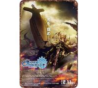Chronicle: The Light of Haecceitas Movie 3 - Cartel de metal para decoración de sala de estar, cafetería, letrero decorativo para pared, 30,5 x 20,3 cm