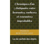 Chroniques d’un Antiquaire entre brocantes, enchères et rencontres improbables: La vie cachée des objets