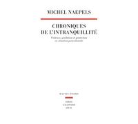 Chroniques de l’intranquillité: Violence, prédation et protection en situation postcoloniale (Hautes Etudes)