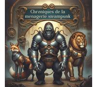 Chroniques de la ménagerie steampunk: Un livre d'images plein d'engrenages, de fantaisie et de mondes mécaniques merveilleux