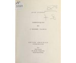 Chroniques De Lhomme Faible (ebook)