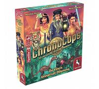 Pegasus Spiele- ChronoCops-Dilema Universal de Da Vincis Juegos de Cartas, Color Blanco (18191G)