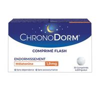 ChronoDorm Melatonina 1,9 mg 30 Comprimidos Sublinguales