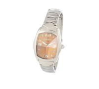 Chronotech reloj analógico para mujer de cuarzo con correa en acero i