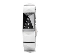 Chronotech reloj analógico para mujer de cuarzo con correa en acero i