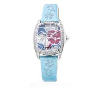 Chronotech reloj analógico para mujer de cuarzo con correa en cuero c