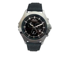 Chronotech reloj cronógrafo para hombre de cuarzo con correa en cuero