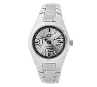 Chronotech reloj hombre analogico cuarzo con correa de acero cc7039m-0